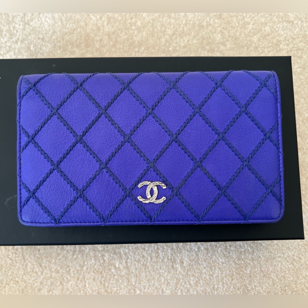 Authentic Chanel Long Wallet